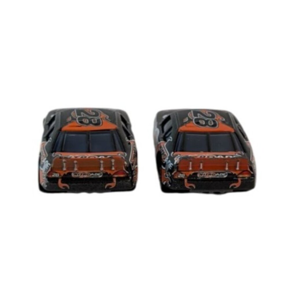 Disney Pixar Cars Nitroade #28 Aiken Axler Race Cars w/Pit Crew Pitty - Picture 3 of 13